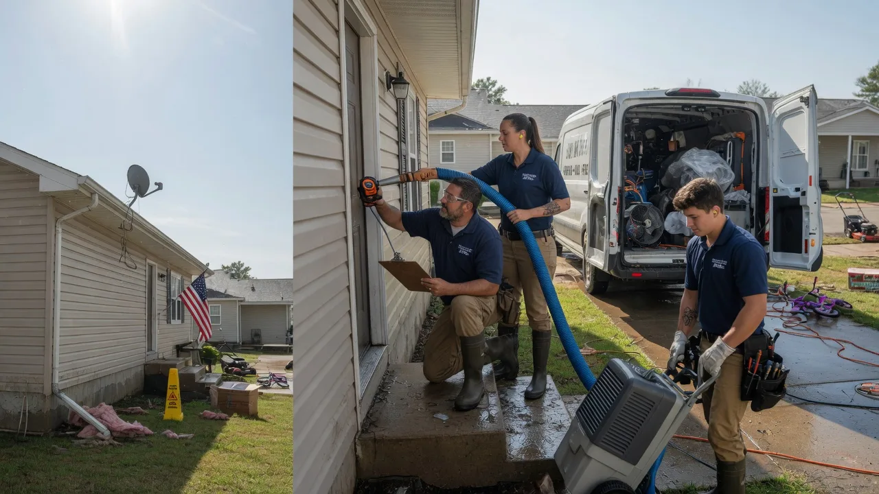Ceiling Water Damage Restoration in Belfield, ND near me